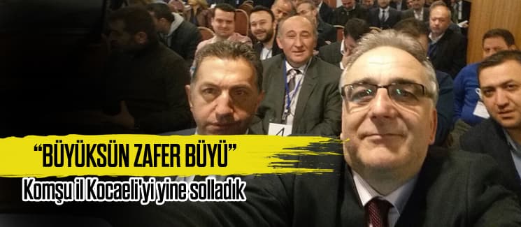 Komşu il Kocaeli'yi yine solladık!
