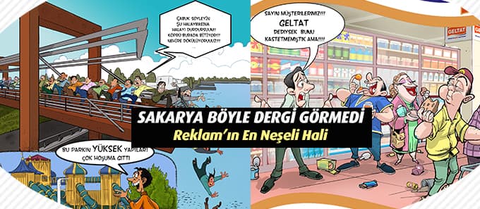 Sakarya böyle dergi görmedi