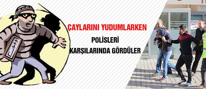 Okul hırsızları bakın nerede yakalandı