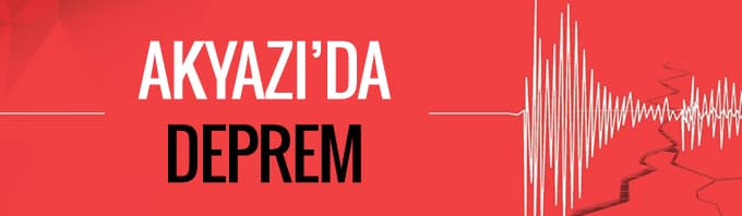 Akyazı'da deprem