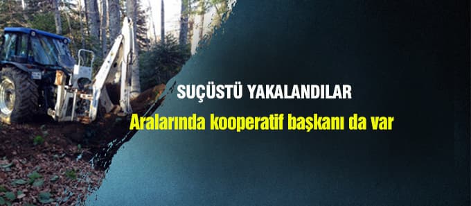 Suçüstü yakalandılar