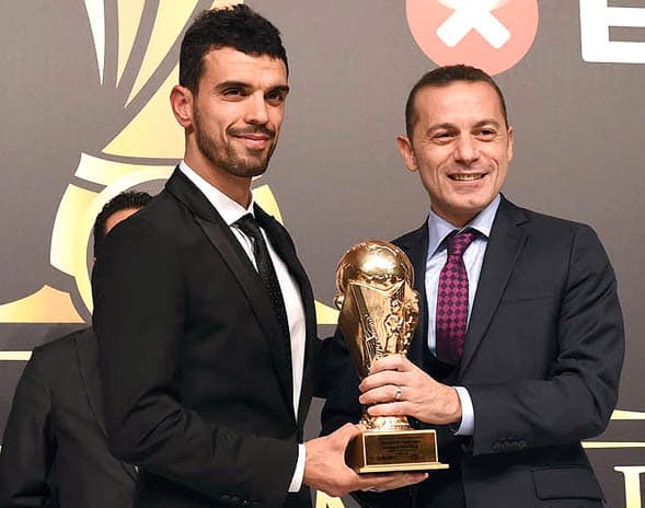 Kenan Sofuoğlu "Yılın sporcusu" ödülünü aldı