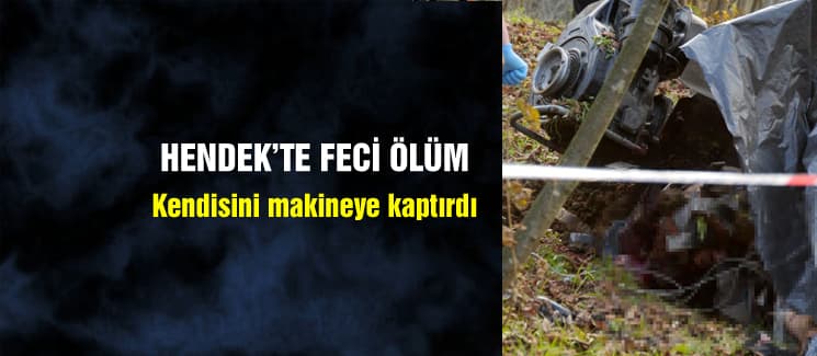 Fındık bahçesinde feci ölüm