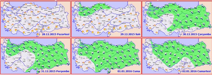 Yılbaşına karla girebiliriz