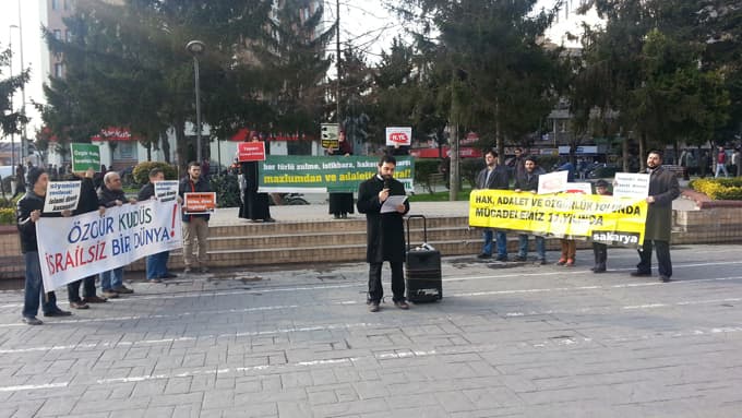 "İşgalci İsrail ile ilişkiler meşrulaştırılamaz"