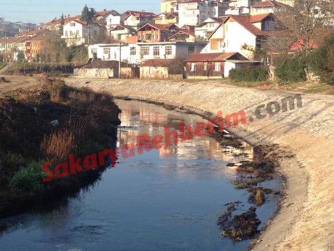 Çark Deresi kapkara oldu