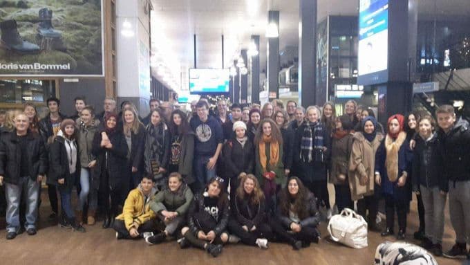 Sakaryalı öğrenciler, Hollandalılara ülkemizi tanıttı