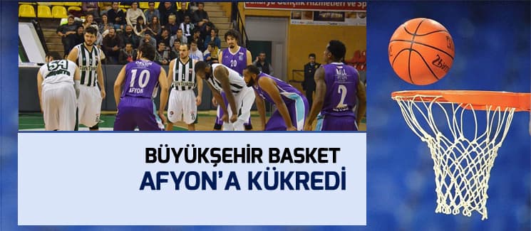 Büyükşehir Basket, Afyon'a kükredi