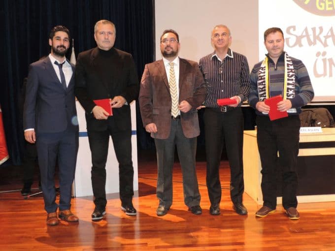 Oğuz Çetin, SAÜ'lü öğrencilerle buluştu