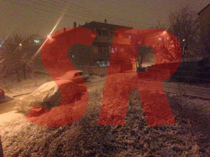 Şehir merkezine ilk kar düştü