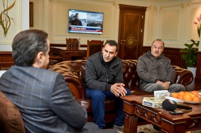 Bakan, Geyveli Kereviz Üreticisini makamında ağırladı