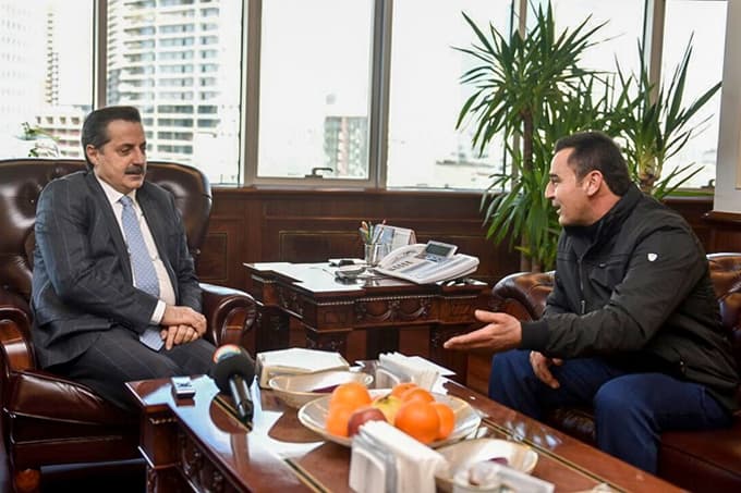 Bakan, Geyveli Kereviz Üreticisini makamında ağırladı