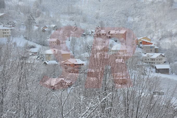 Kar kalınlığı 66cm'ye ulaştı