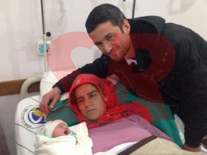 Yeni yılın ilk bebeği "Mehmet Eren" oldu