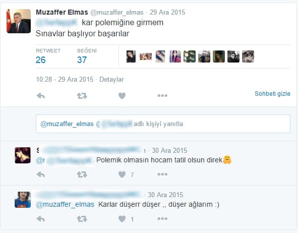 Rektör kar tatili vermedi, öğrenciler Twitter'ı salladı
