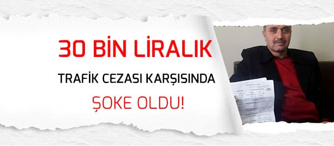 Hiç gitmediği şehirlerde ceza yedi