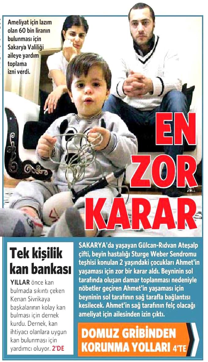 Anne babanın çocuklarının yaşaması için zor kararı