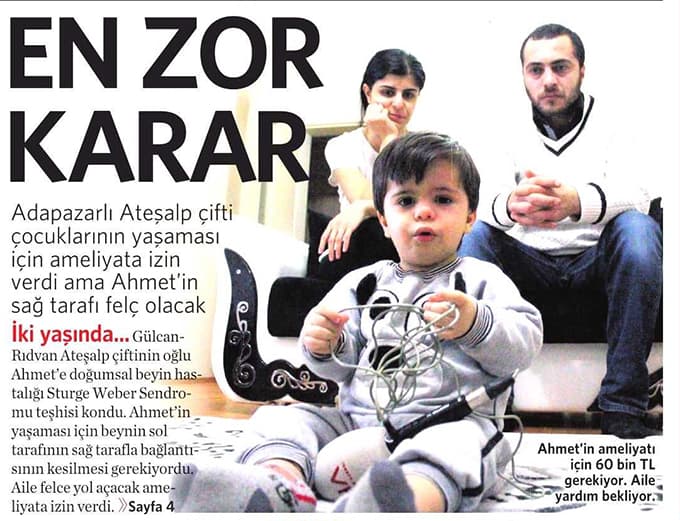 Anne babanın çocuklarının yaşaması için zor kararı