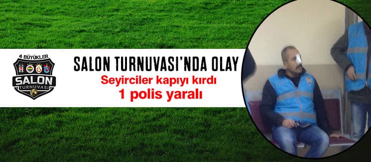 Salon Turnuvası'nda olay; 1 yaralı