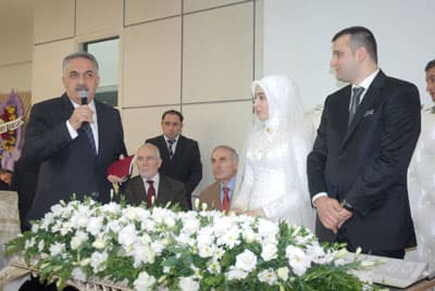Bakan Yazıcı Nikah Şahitliği Yaptı