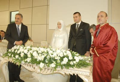 Bakan Yazıcı Nikah Şahitliği Yaptı
