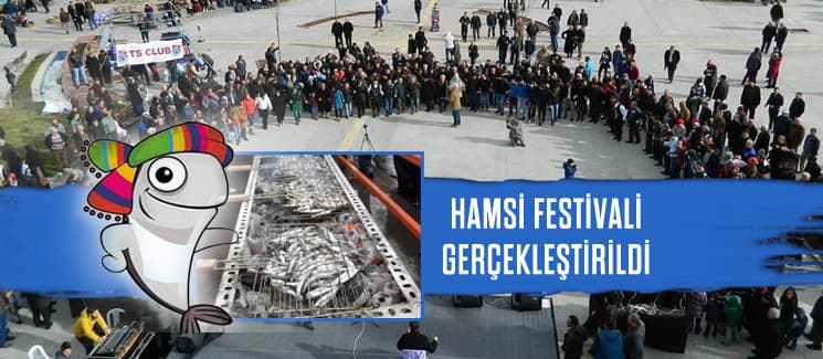 Hamsi Festivali Arifiye Meydanı'nda gerçekleştirildi