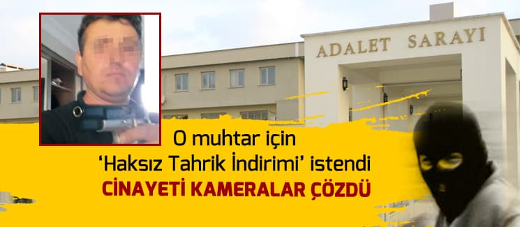 Cinayeti kamera çözdü