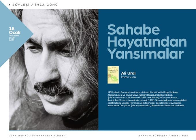 AKM, yazar Yılmaz Ural'ı ağırlayacak