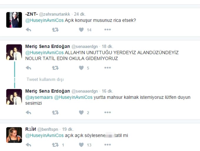 Taşımalı eğitime kar tatili