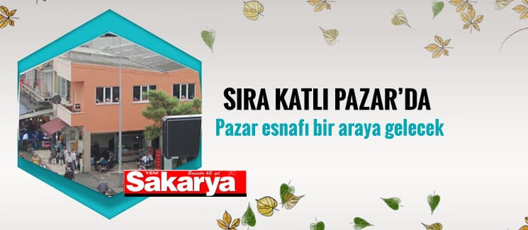 Sıra Katlı Pazar'da