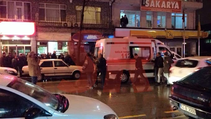 Ankara Caddesi'nde kanlı baskın!