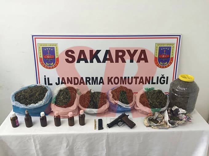 Hendek'te uyuşturucuya büyük darbe