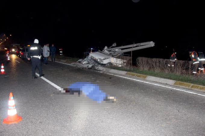 Duble yolda feci ölüm