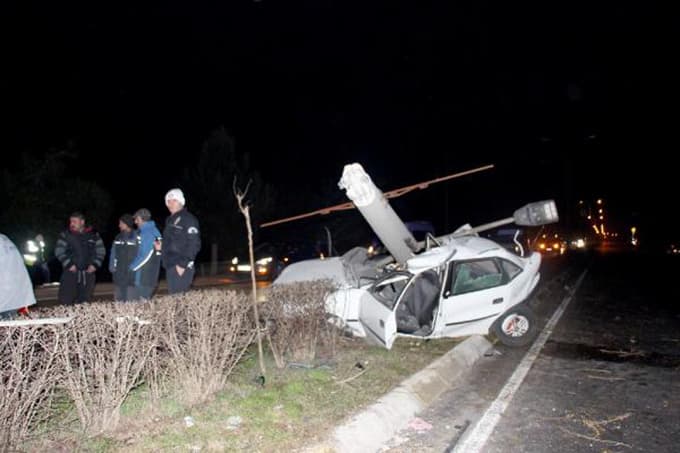 Duble yolda feci ölüm