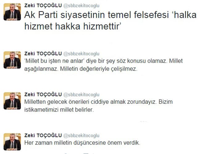 Toçoğlu yaşam endeksi sonuçlarını değerlendirdi