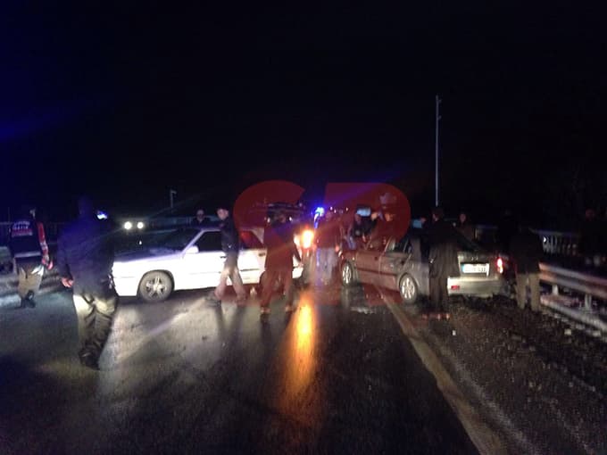 Akyazı midibüsü devrildi yolcu kız hıçkırıklara boğuldu