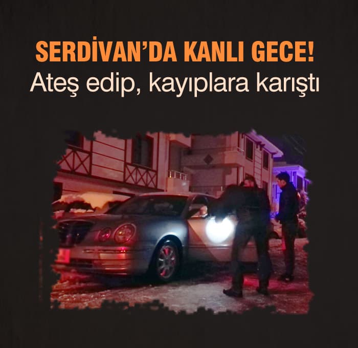 Serdivan'da silahlı saldırı!