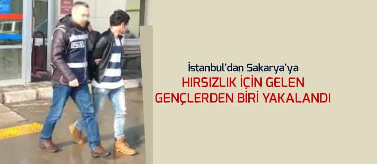 Hırsızlık yapmaya çalışan 3 şahıstan biri yakalandı