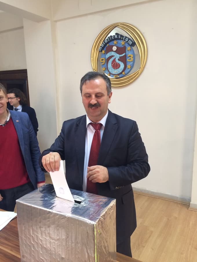 Trabzonlular Derneği Yeni Başkanı, Yılmaz Öztürk