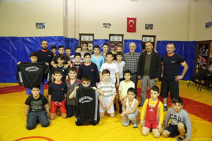 Sapancalı Güreşçiler seçmelere hazırlanıyor