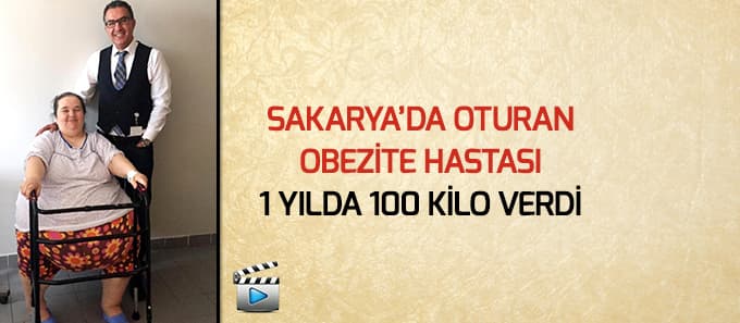 1 yılda 100 kilo verdi