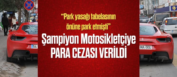 Şampiyona para cezası verildi