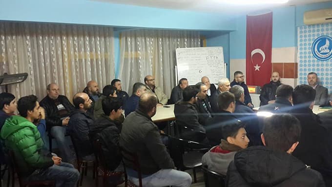 Görev yapan güvenlik güçleri için Kuran okudular 