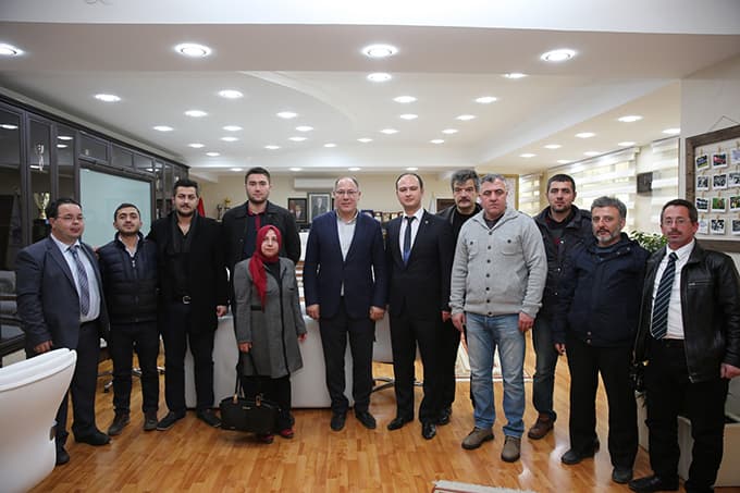 Ülkücü İşçiler Derneği'nden Adapazarı Belediyesine ziyaret