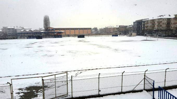 Hendek Gençlikspor maçına kar engeli 