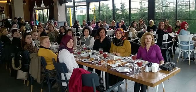 Halk Eğitim öğretmenlerinin kahvaltı etkinliği