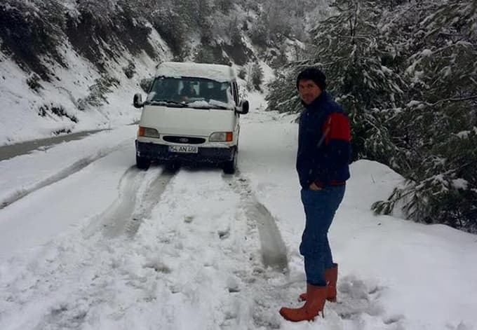 Belediye ekiplerinden koru boğazı operasyonu