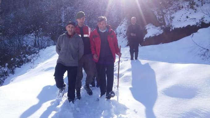 Ormanda 8 saat sonra bulundu