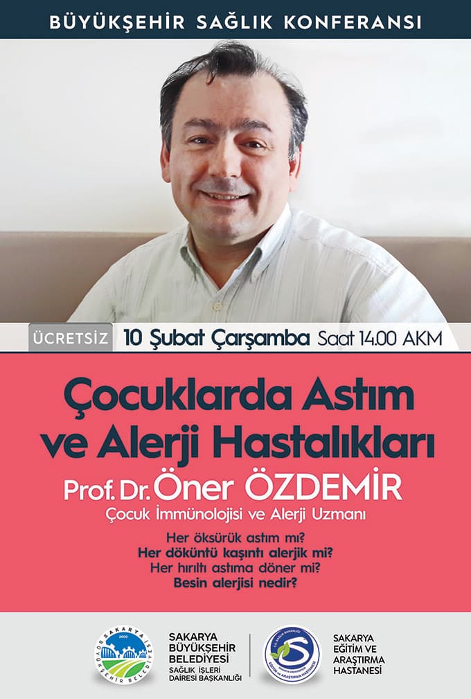 Astım ve alerji konuşulacak