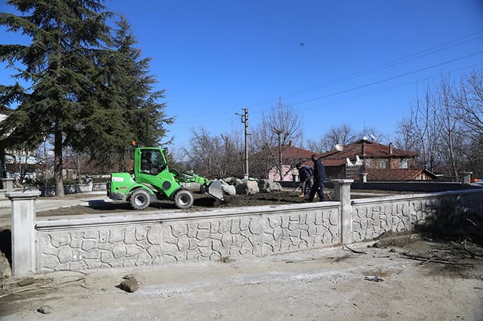 Ersin Park'ın yapımına başlandı